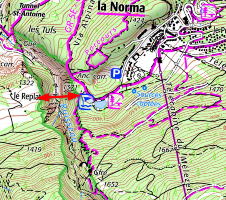 Projet de passerelle au dessus du Saint Antoine Projet de passerelle au dessus du Saint Antoine