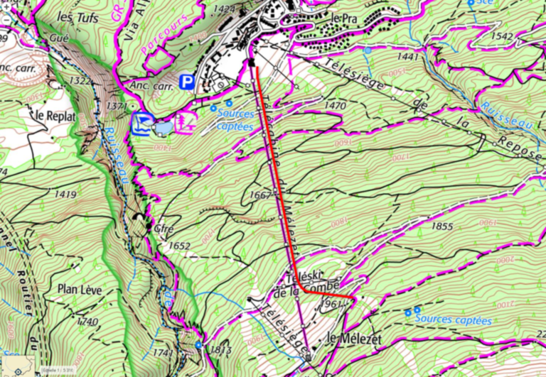 Tyrolienne géante Gravity express Tyrolienne géante Gravity express